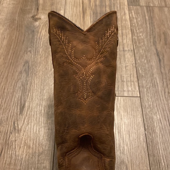 Western Cowboy Boots / women size 8.5 / brown - Picture 8 of 9